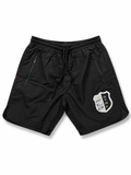 Black Windbreaker shorts