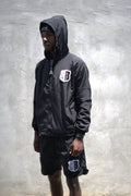 Black Windbreaker Jacket
